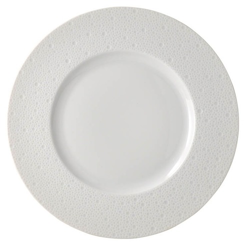 Bernardaud Ecume White Service Plate 12.5