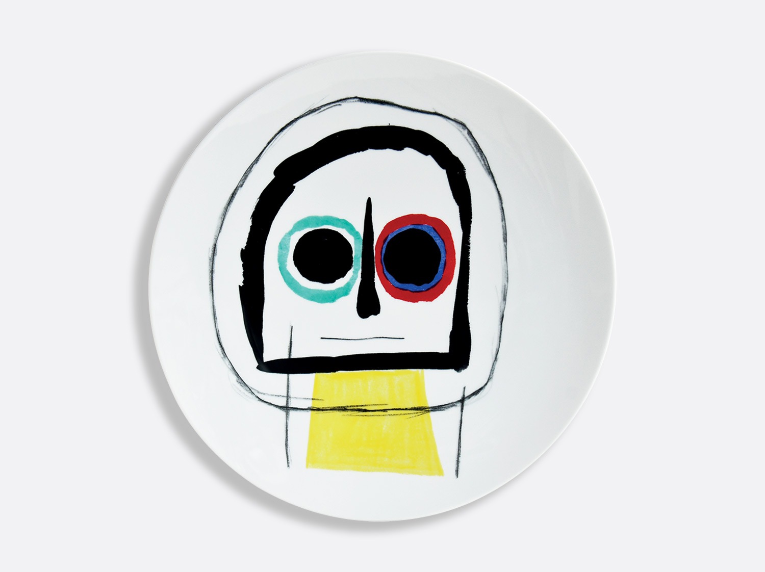 Bernardaud A Toute Epreuve - Joan Miro Oval Platter 16