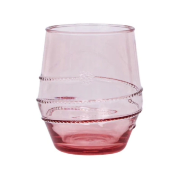 Juliska Amalia Acrylic Small Tumbler - Coral - Set of 4 - Image 2